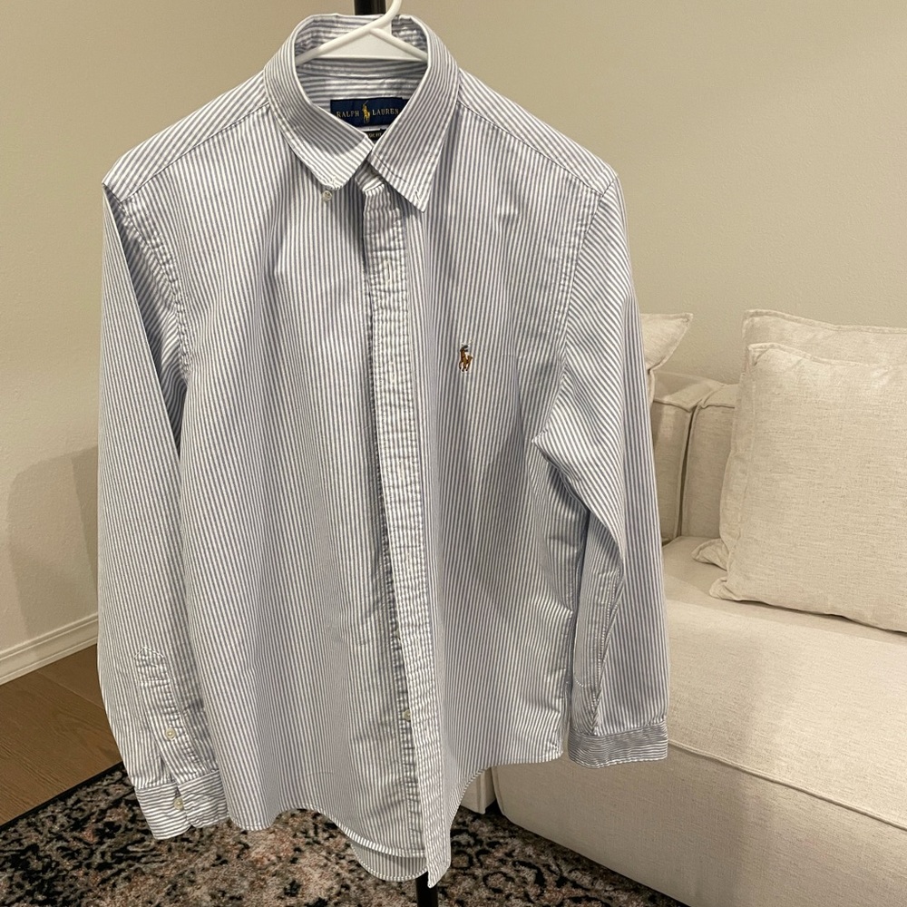 Polo Ralph Lauren classic fit striped Oxford shirt for men